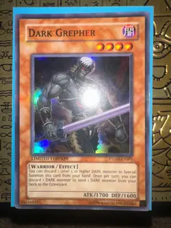 Yugioh Dark Grepher PTDN-ENSP1 Phantom Darkness Limited Edition 2 copies - Image 2