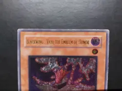 Yugioh - Blackwing - Vayu the Emblem of Honor ANPR-EN005 Ultimate Rare - Image 2