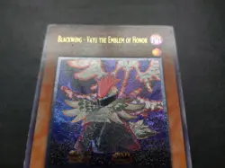 Yugioh - Blackwing - Vayu the Emblem of Honor ANPR-EN005 Ultimate Rare - Image 5