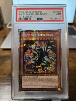 2025 Yu-Gi-Oh! Red-Eyes Black Fullmetal Dragon MP25-EN014 1st Edition Secret... - Image 1