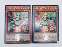 2x Parlor Dragonmaid BLMM-EN060 Battles of Legend: Monster Mayhem Yugioh Tcg - Image 1