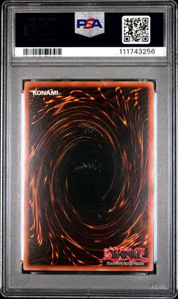 2006 YU-GI-OH! PROMO JUMP MAGAZINE #EN008 JUDGMENT OF THE PHARAOH PSA 10 - Image 2