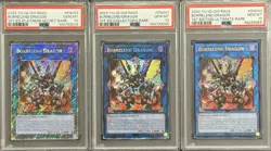 2024 PSA 10 YUGIOH 25TH 1ST ED MULTI PLATINUM RARE BORRELEND DRAGON SET 💫 - Image 1