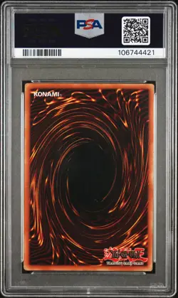 2003 YU-GI-OH! STARTER DECK: PEGASUS #001 RELINQUISHED PSA 6 - Image 2