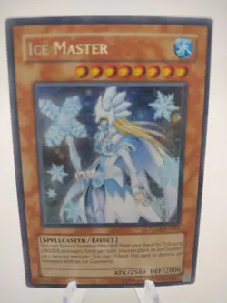 Ice Master TDGS-EN097 the Duelist Genesis Yu-Gi-Oh! TCG Holographic - Image 1