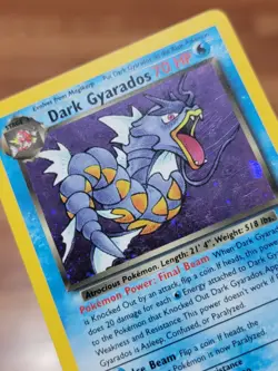 LP Dark Gyarados 8/82 Team Rocket Holo Rare Set Card Pokemon - Image 3