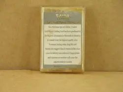 Vtg 99' Nintendo Jigglypuff 24k Gold Plated Metal Card #39 Pokemon Burger King - Image 2