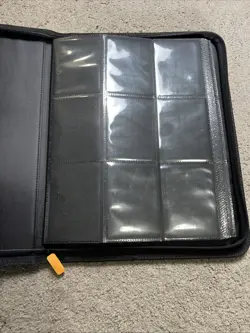 Card Guardian Binder 9 Pockets Per Page Side Loaded 20 Pages 180 Cards W/ Zipper - Image 2