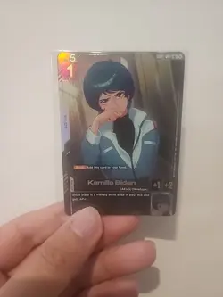 Gundam Trading Card Game - Kamille Bidan - GD02-097 TOP 4 WINNER CARD - Image 1