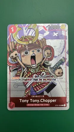 Tony Tony.Chopper - ST01-006 (Alternate Art) One Piece Promotion Cards Foil - Image 1