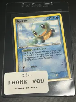 Squirtle 14/17 Pop Series 4 Pokemon Card 2006 2/2 - Image 3