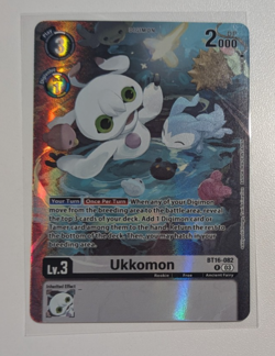 Digimon Card Game - Ukkomon - BT16-082 - Alternate Art LM-06 Billion Bullet - Image 1