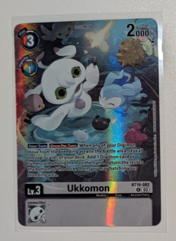 Digimon Card Game - Ukkomon - BT16-082 - Alternate Art LM-06 Billion Bullet - Image 3
