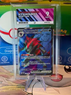 N's Zoroark ex - Journey Together - 175/159 - Pokemon Card- ACE 9 Slab Graded - Image 1