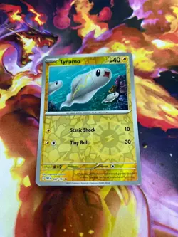 Tynamo 067/197 SV03: Obsidian Flames Reverse Holo NM-Mint Pokemon Card TCG - Image 1