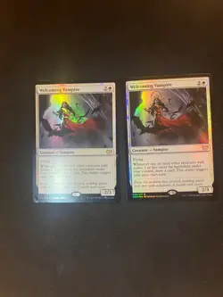 Welcoming Vampire x2 *Foil* [Crimson Vow] #46 Magic MTG Cards LP - Image 1