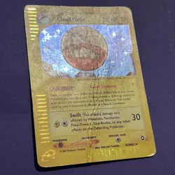 Pokemon Card Electrode Aquapolis Holo W Swirl Rare #H7 / H32 2002 E Series - Image 2