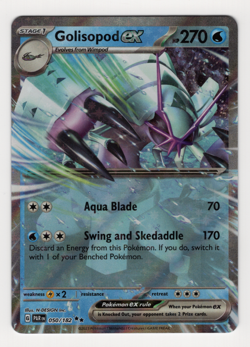 Golisopod EX 050/182 - Near Mint/Mint Double Rare - Paradox Rift Pokemon Card - Image 1