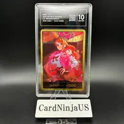 DON !! Card Gold Frame Nami 2025 ONE PIECE Heroines Edition Japanese 95 US SHIP - Image 1
