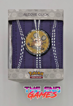 Ultra Pro Pokemon Alcove Click Box KALOS 4 Magnetic Badges, Holds 100 Cards New - Image 1