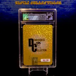 Chun Li Waifu Card Encased #50/99 Gold Foil Demigoddess Collection SLAB Street - Image 3