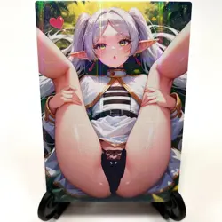 Frieren: Beyond Journey's End Sexy Anime Waifu Girl Lewd Goddess Story Art Card - Image 2