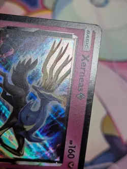 Xerneas Prism Star 144/214 Prism Rare SM - Lost Thunder Pokemon Card NM - Image 2