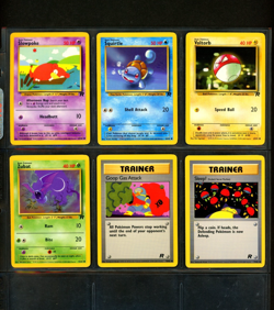2000 Pokemon TEAM ROCKET SET Unlimited Edition COMPLETE Non Holo COMMON Cards NM - Image 4