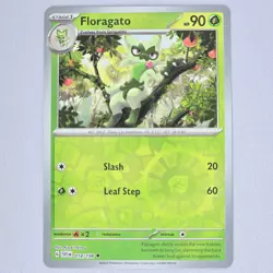 Floragato 014/198 Scarlet & Violet Base Set Reverse Holo Pokemon Card English NM - Image 1