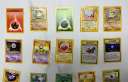 Lot of 20 Pokemon Cards Base Set including Electrode 18/64 - Image 2
