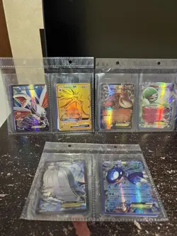 Pokemon Card Lot 10 TCG Cards Ultra Rare Included EX GX - Image 1