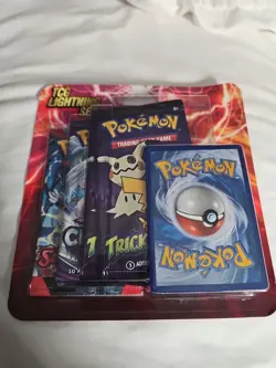 Pokemon TCG Lightning Set 4 Packs + 1 Card Factory Sealed, Fast Shipping! 97712544540 - Image 1