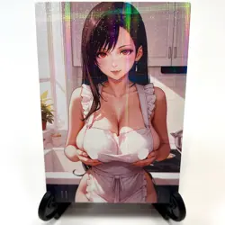 Final Fantasy Tifa Lockhart Sexy Anime Waifu Girl Lewd Goddess Story Art Card - Image 1