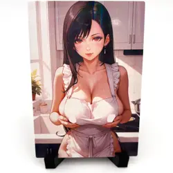 Final Fantasy Tifa Lockhart Sexy Anime Waifu Girl Lewd Goddess Story Art Card - Image 2