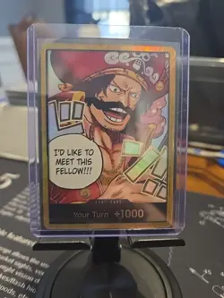 DON!! Card (Gol.D.Roger) (Gold) Carrying On His Will Foil - Image 1