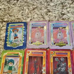 Digimon Metal Card Bundle of 18 - Taco Bell Promo 2000 - Image 2