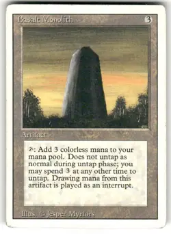 Revised Edition Basalt Monolith - Image 1