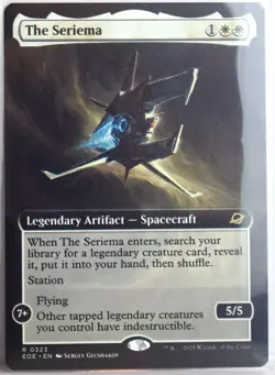 The Seriema [New, Near Mint] Extended Art {Edge of Eternities} - Image 1