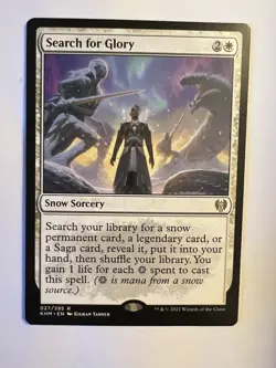 MTG Magic the Gathering Search for Glory 27/285 Kaldheim NM - Image 1