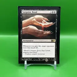 Magic: The Gathering Enchantment Sanguine Bond M10 Rare - Image 1