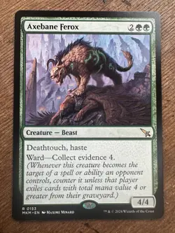 Axebane Ferox Murders At Karlov Manor Magic The Gathering Mtg - Image 1