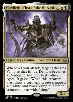 Clavileno, First of the Blessed - The Lost Caverns Of Ixalan Foil MTG-LP - Image 1