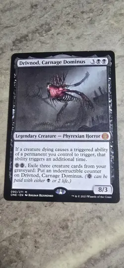 Drivnod, Carnage Dominus Phyrexia: All Will Be One Regular Mythic MTG NM - Image 1