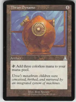 Magic the Gathering TCG Thran Dynamo U Urza's Destiny 139 - Image 1