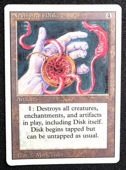 Magic - Nevinyrral's Disk - Revised - Artifact - MTG - GREAT CONDITION! - Image 1