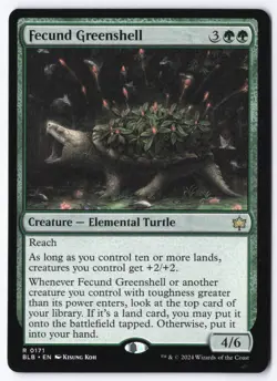 Fecund Greenshell R Bloomburrow 171 NM - Image 1