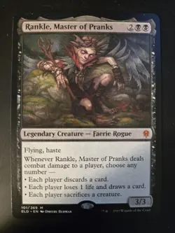 Rankle, Master of Pranks NM Throne of Eldraine MTG FREE SHIPPING - Image 1