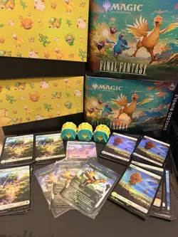 Magic the Gathering Final Fantasy Chocobo Bundle READ DESCRIPTION! - Image 1