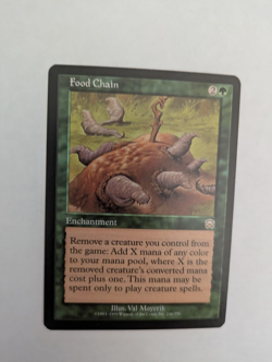 Food Chain Mercadian Masques MTG NM Free shippping with tracking - Image 1