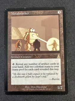 Metalworker - Urza's Destiny (UDS) LP MTG Magic - Image 3